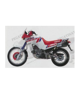 STICKERS Yamaha XTZ 660 TENERE 1992 - WHITE/RED VERSION DECALS SET (Compatible Product)