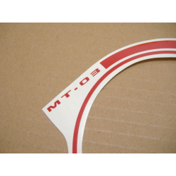 Yamaha MT-03 2006 - WHITE VERSION DECALS SET
