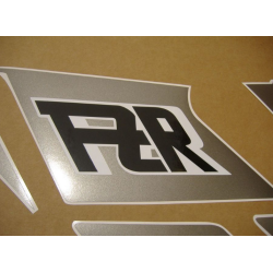 Yamaha FZR 600 1989 - BLACK/GREY VERSION DECALS SET