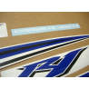 YAMAHA YZF-R1 2009-2012 CUSTOM BLUE DECALS SET