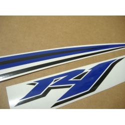 YAMAHA YZF-R1 2009-2012 CUSTOM BLUE DECALS SET