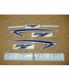 YAMAHA YZF-R1 2009-2012 CUSTOM BLUE DECALS SET (Compatible Product)