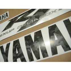 YAMAHA YZF-R1 CUSTOM CAMOUFLAGE DECALS SET