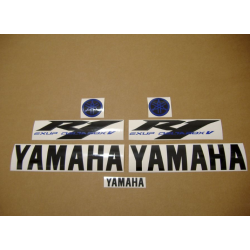 YAMAHA YZF-R1 CUSTOM BLACK DECALS SET