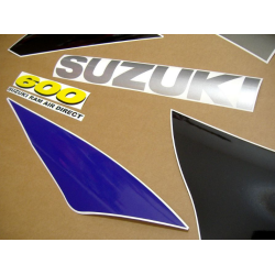 Suzuki GSX-R 600 1997 - GREY/PURPLE VERSION DECALS SET