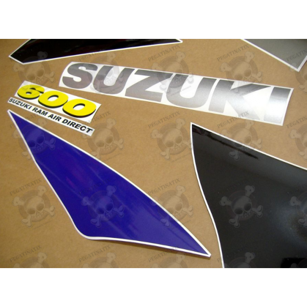 Suzuki GSX-R 600 1997 - GREY/PURPLE VERSION