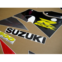 Suzuki GSX-R 600 1997 - RED/GREY/BLACK VERSION DECALS SET