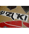 Suzuki GSX-R 600 1998 - RED/BLACK VERSION DECALS SET