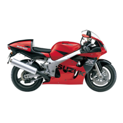 Suzuki GSX-R 600 1998 - RED/BLACK VERSION DECALS SET