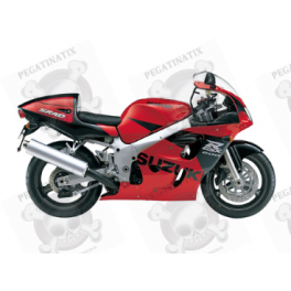 GSX-R 600 SRAD 1998 full decals sticker graphics kit set motorcycle transfers 98 