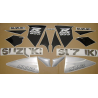 Suzuki GSX-R 600 1998 - SILVER VERSION DECALS SET