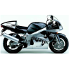 Suzuki GSX-R 600 1998 - SILVER VERSION DECALS SET