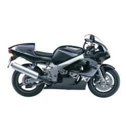 Suzuki GSX-R 600 1999 - BLACK/GREY VERSION DECALS SET