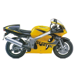 Suzuki GSX-R 600 1999 - YELLOW/BLACK VERSION DECALS SET