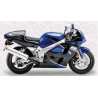 Suzuki GSX-R 600 2000 - BLUE/BLACK VERSION DECALS SET Suzuki GSX-R 600 2000 - BLUE/BLACK VERSION DECALS SET