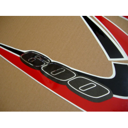 Suzuki GSX-R 600 2000 - BLUE/BLACK VERSION DECALS SET