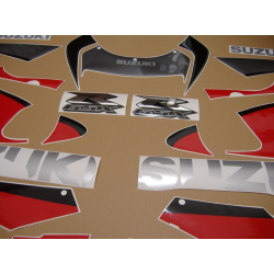 Suzuki GSX-R 600 2000 - BLUE/BLACK VERSION DECALS SET