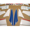 Suzuki GSX-R 600 2000 - WHITE/BLUE VERSION DECALS SET