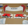 Suzuki GSX-R 600 2000 - WHITE/BLUE VERSION DECALS SET