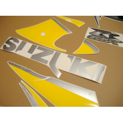 Suzuki GSX-R 600 2000 - YELLOW/BLACK VERSION DECALS SET