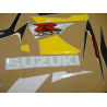 Suzuki GSX-R 600 2002 - YELLOW/BLACK VERSION DECALS SET
