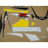 Suzuki GSX-R 600 2002 - YELLOW/BLACK VERSION DECALS SET