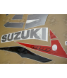 Suzuki GSX-R 600 2003 - SILVER/BLACK VERSION DECALS SET