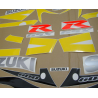 Suzuki GSX-R 600 2003 - YELLOW/BLACK VERSION DECALS SET
