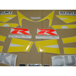 Suzuki GSX-R 600 2003 - YELLOW/BLACK VERSION DECALS SET