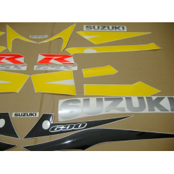 Suzuki GSX-R 600 2003 - YELLOW/BLACK VERSION DECALS SET