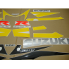 Suzuki GSX-R 600 2003 - YELLOW/BLACK VERSION DECALS SET