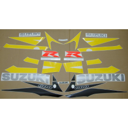 Suzuki GSX-R 600 2003 - YELLOW/BLACK VERSION DECALS SET