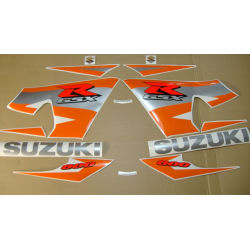 Suzuki GSX-R 600 2004 - BLACK/ORANGE VERSION DECALS SET