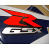 Suzuki GSX-R 600 2004 - WHITE/BLUE VERSION DECALS SET