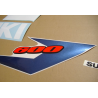 Suzuki GSX-R 600 2004 - WHITE/BLUE VERSION DECALS SET