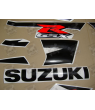 Suzuki GSX-R 600 2004 - YELLOW/BLACK VERSION DECALS SET