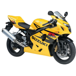 Suzuki GSX-R 600 2004 - YELLOW/BLACK VERSION DECALS SET