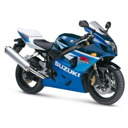 Suzuki GSX-R 600 2005 - BLUE/WHITE VERSION DECALS SET