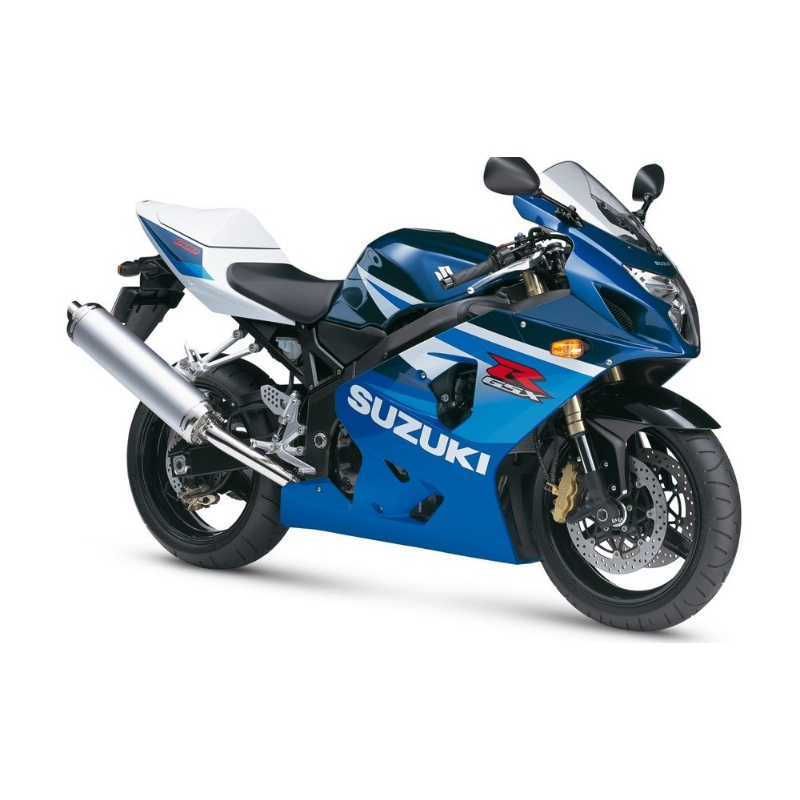 Suzuki GSX-R 600 2005 - BLUE/WHITE VERSION DECALS SET