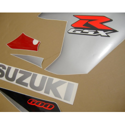 Suzuki GSX-R 600 2005 - RED/BLACK VERSION DECALS SET