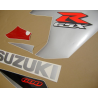 Suzuki GSX-R 600 2005 - RED/BLACK VERSION DECALS SET