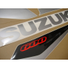 Suzuki GSX-R 600 2005 - RED/BLACK VERSION DECALS SET