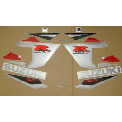 Suzuki GSX-R 600 2005 - RED/BLACK VERSION DECALS SET