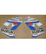 Suzuki GSX-R 600 2005 - YELLOW/BLUE VERSION DECALS SET