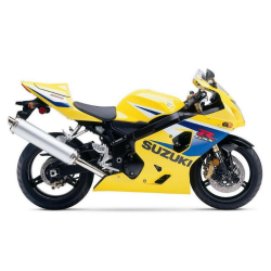 Suzuki GSX-R 600 2005 - YELLOW/BLUE VERSION DECALS SET