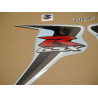 Suzuki GSX-R 600 2006 - BLACK/GREY VERSION DECALS SET