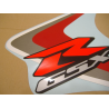 Suzuki GSX-R 600 2006 - RED/BLACK VERSION DECALS SET