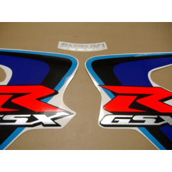 Suzuki GSX-R 600 2006 - WHITE/BLUE VERSION DECALS SET