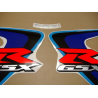 Suzuki GSX-R 600 2006 - WHITE/BLUE VERSION DECALS SET