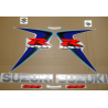 Suzuki GSX-R 600 2006 - WHITE/BLUE VERSION DECALS SET